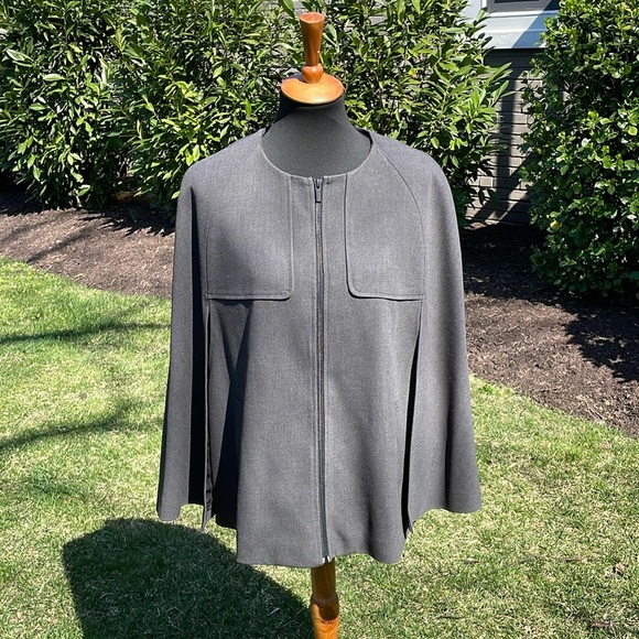 Halogen Cape/Poncho Blazer - Picture 3 of 12